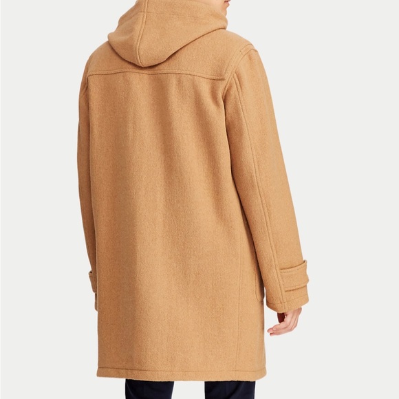 Ralph Lauren Wool-Blend Hooded Duffel Coat - Picture 2 of 5